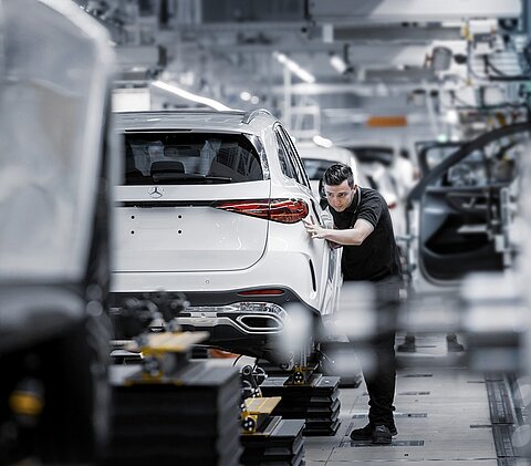 Zu Gast bei Mercedes-Benz
